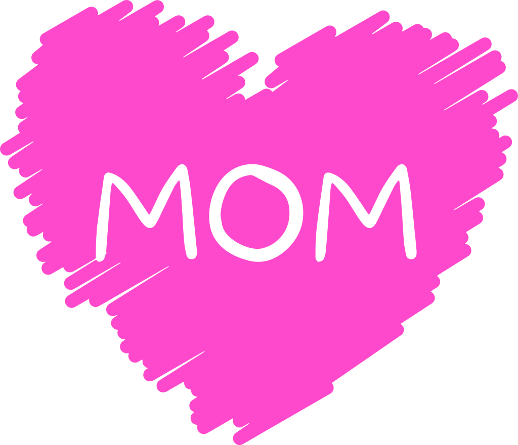 Pink Mom Doodle Heart SVG File for Cricut & Silhouette | Craftpi