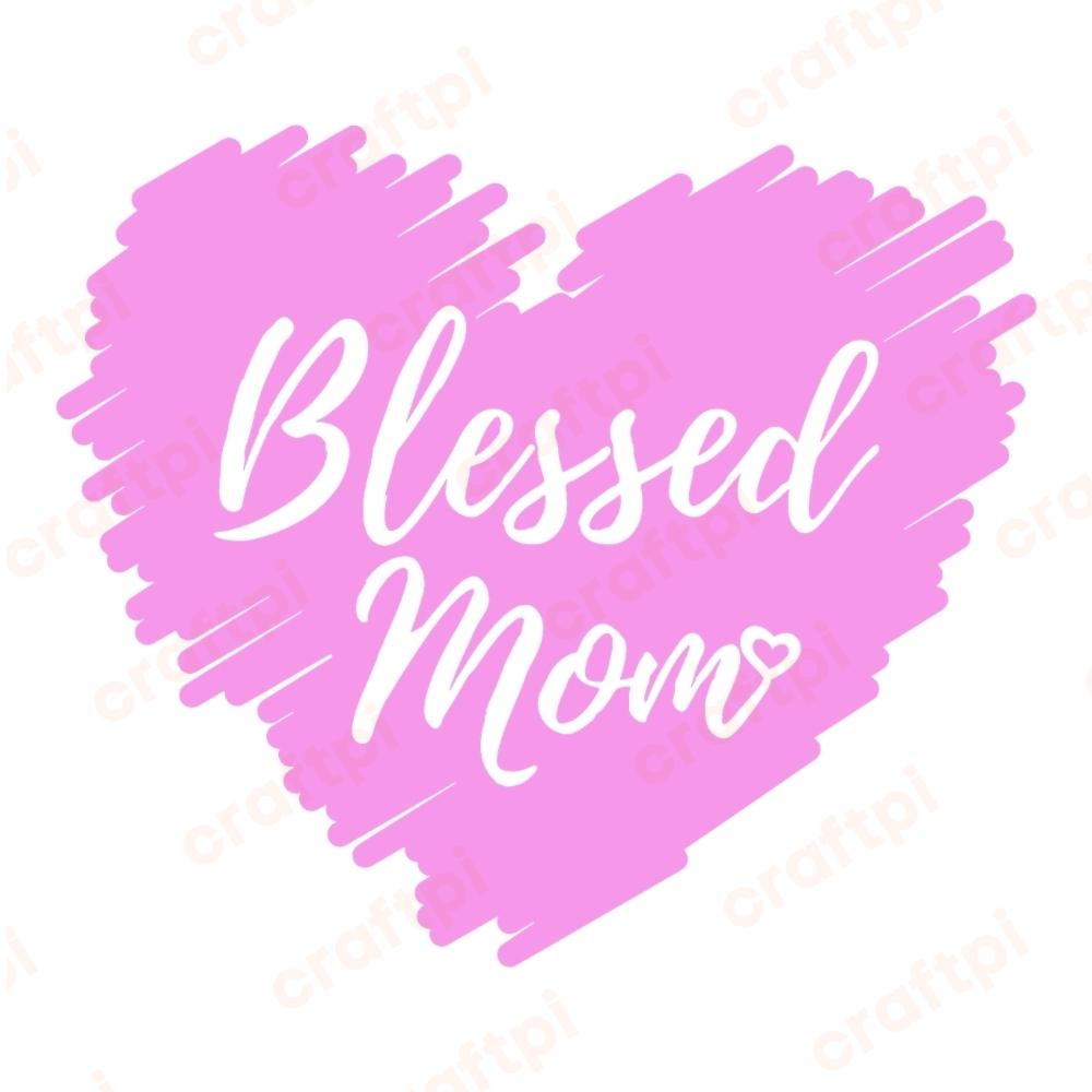 blessed mom doodle heart svg vector files u1656r2025m1