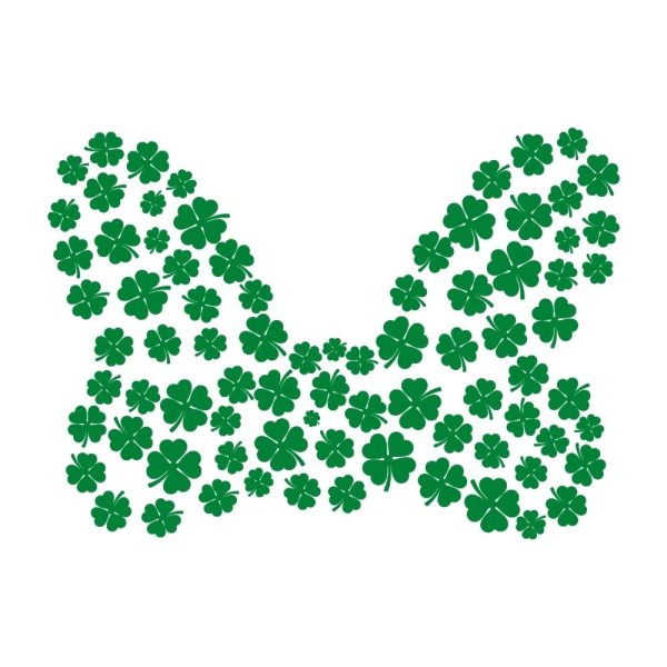bow made from shamrocks clipart ur997m1 3