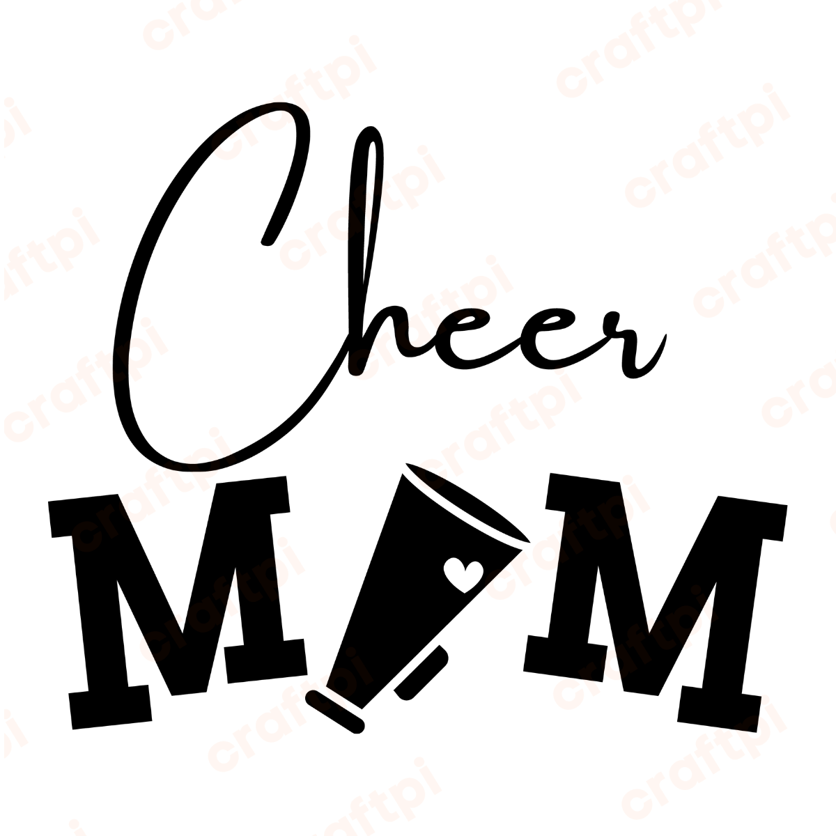 cheer mom megaphone