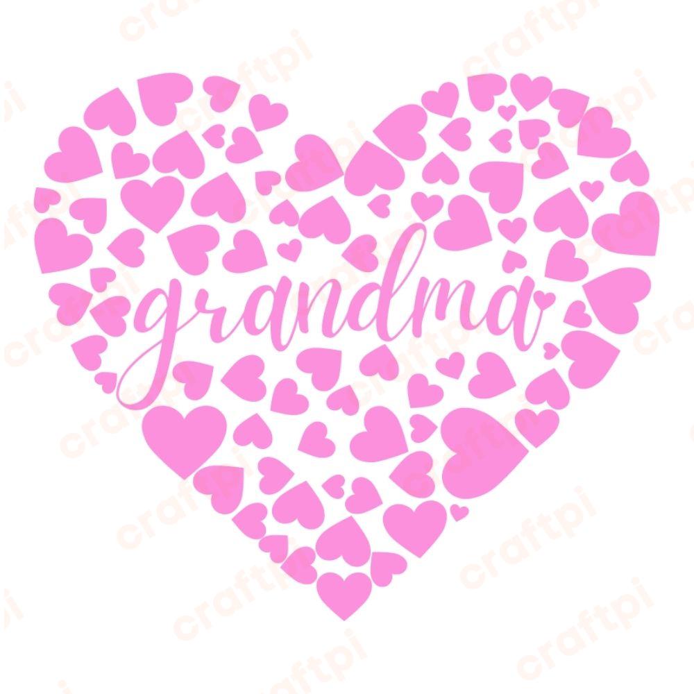 grandma heart made of heart svg ur1819m1