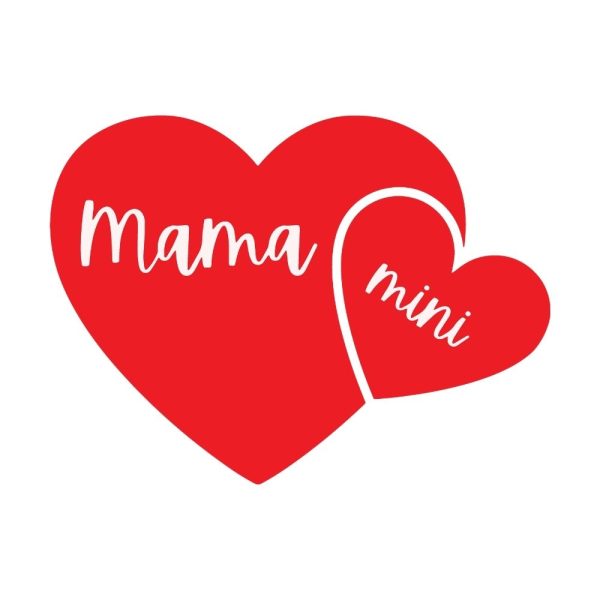 mama mini heart svg ur1161m1
