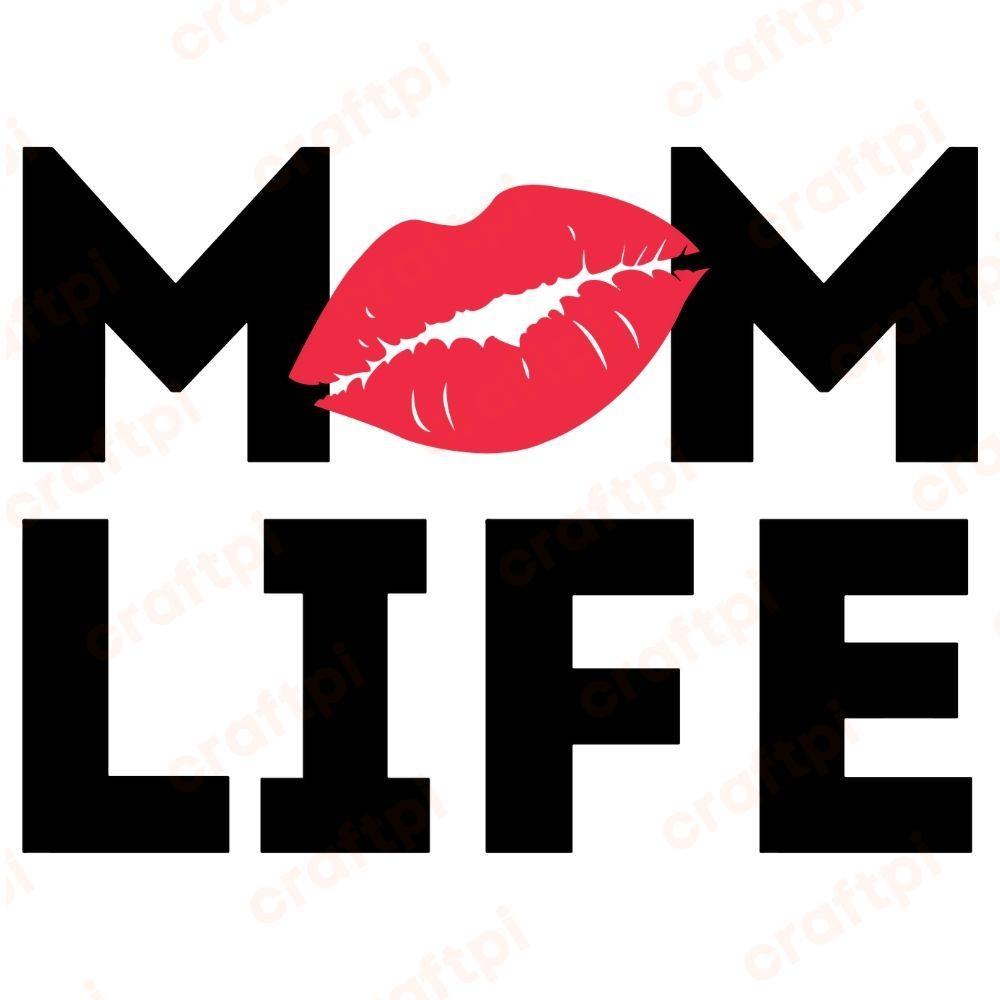 mom life with lips svg u1509r1871m1
