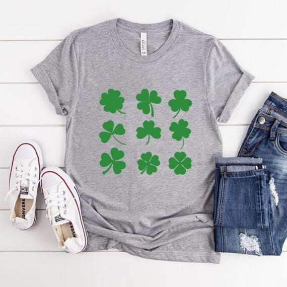 Shamrock SVG Bundle SVG File for Cricut & Silhouette | Craftpi