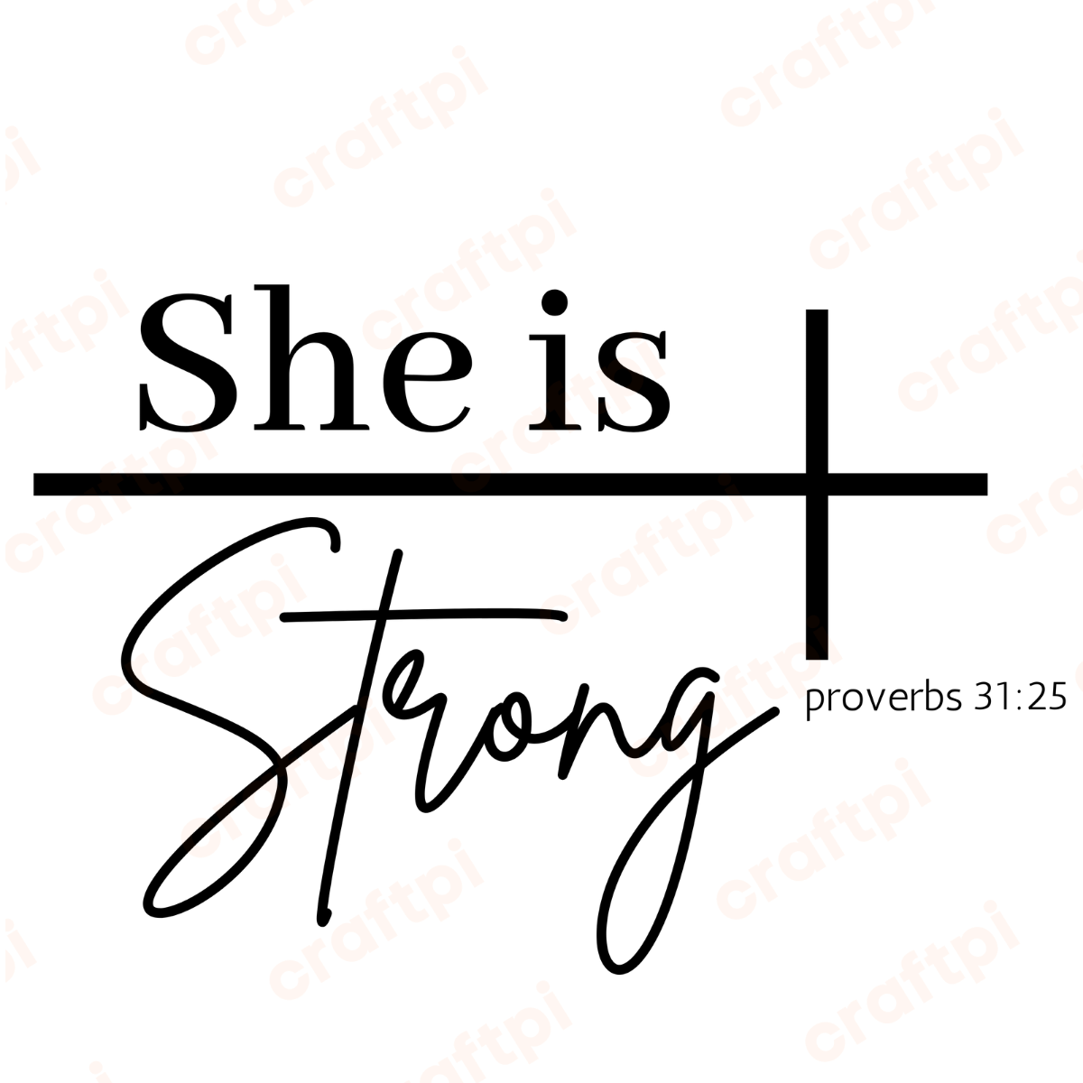 she is strong proverbs