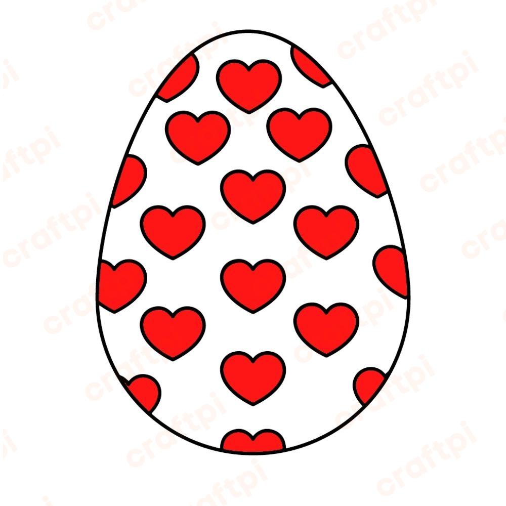 easter egg with hearts u1106r1354m1