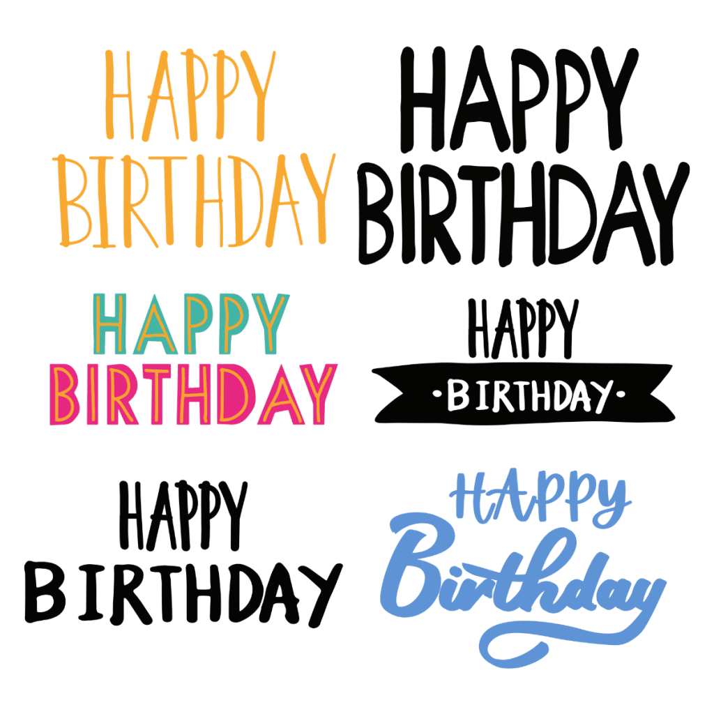 Party& Birthday Streamer Pattern SVG, PNG, JPG, PDF Files | Craftpi