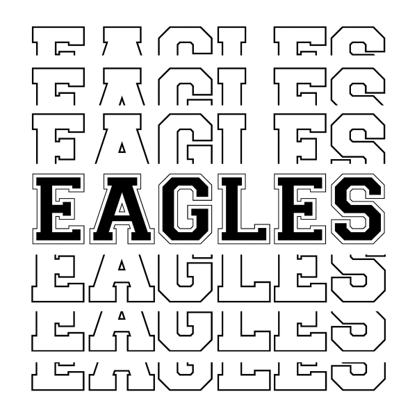 stacked eagles