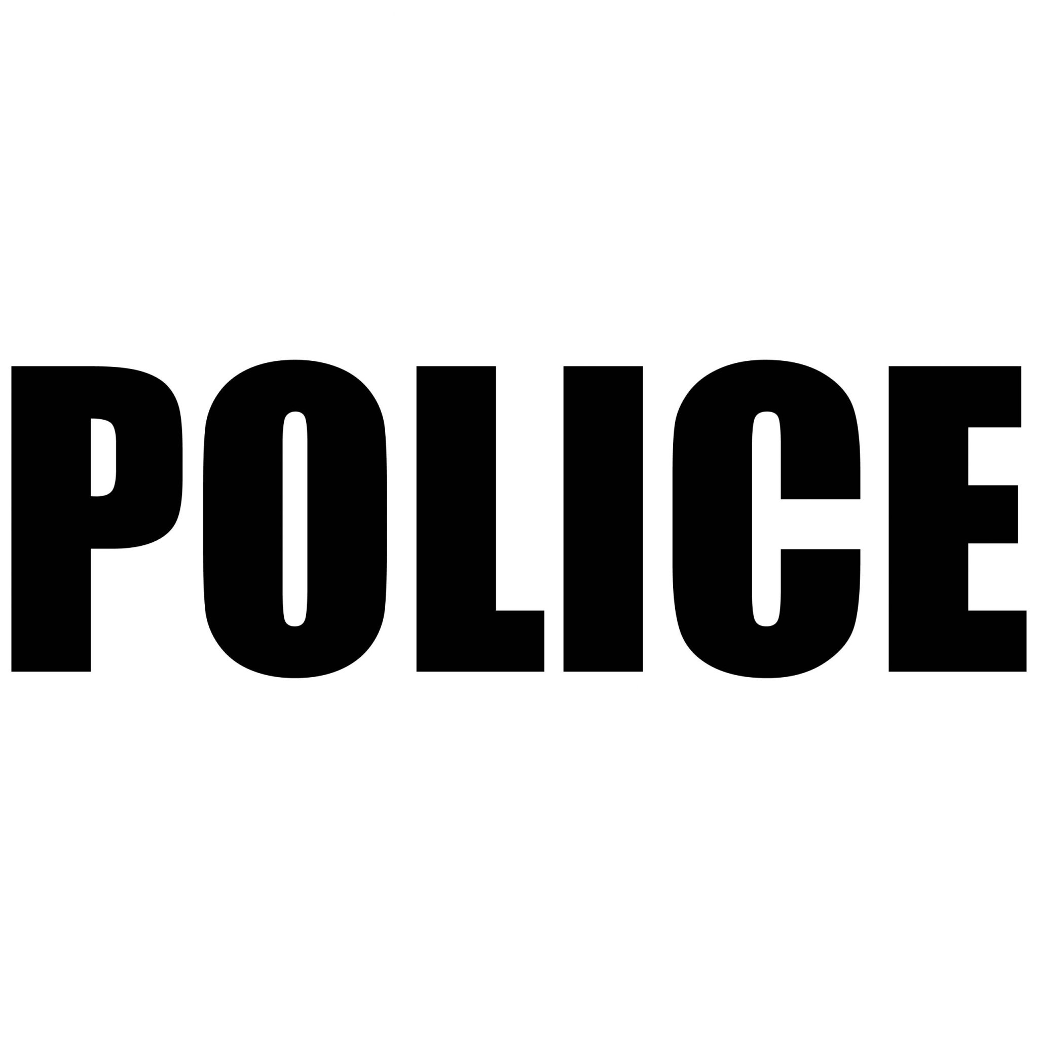 Police Text Logo Vector SVG File for Cricut & Silhouette | Craftpi