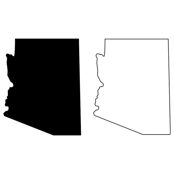 arizona map svg svg ur1915m1