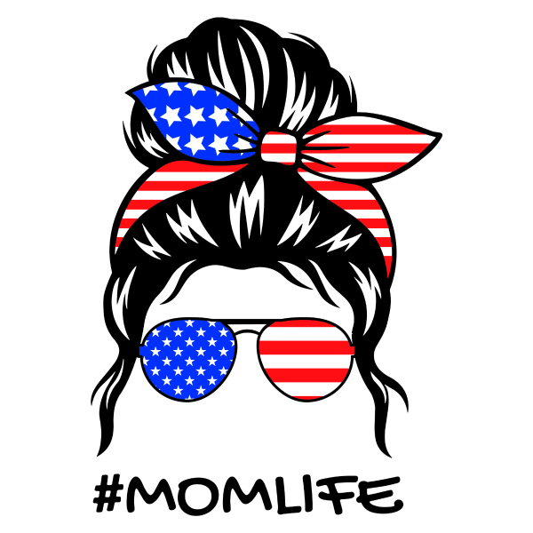 patriotic usa mom life 4th of july