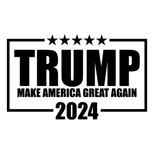 trump make america great again frame