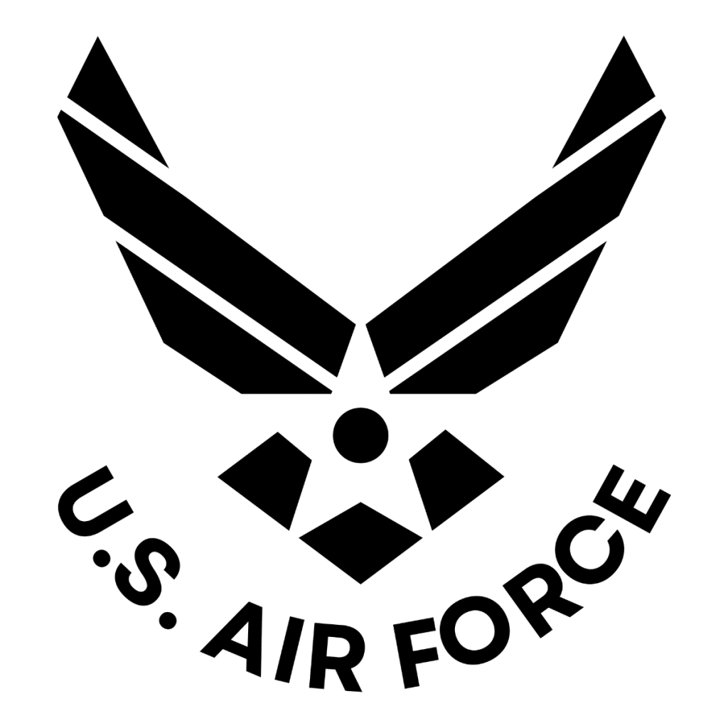 U.S. Air Force Outline Logo SVG File for Cricut | Craftpi