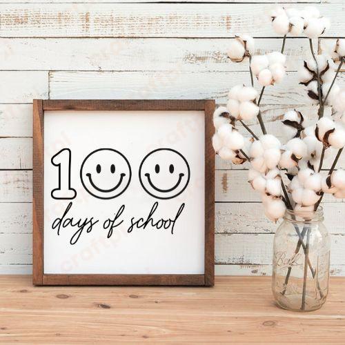 100 Days Of School Face5