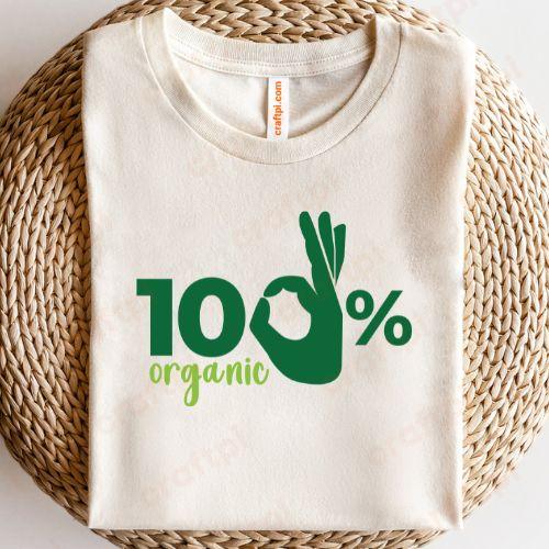 100 Organic Logo 1