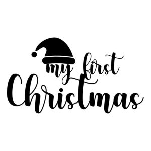 My First Christmas svg SVG, PNG, JPG, PSD, DXF, AI Files