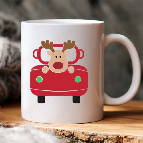 Christmas Truck Reindeer 6