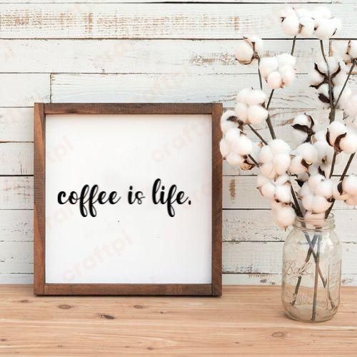 Coffee Is Life Hand Written 5