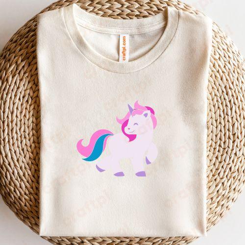 Colourful Cute Baby Horse Unicorn 1