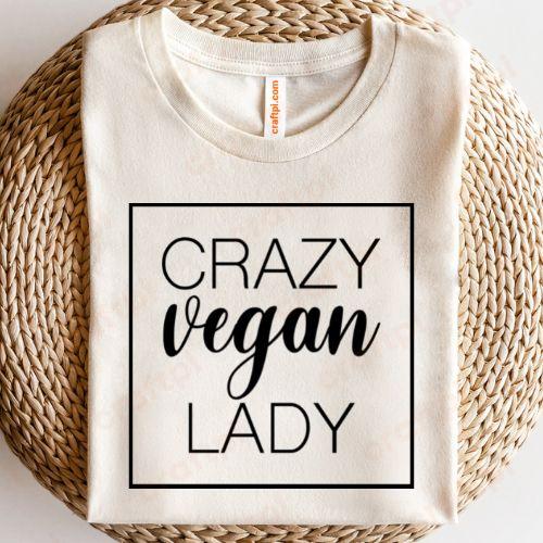 Crazy Vegan Lady Frame 6