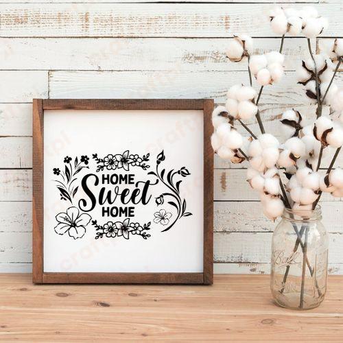 Floral Home Sweet Home 5