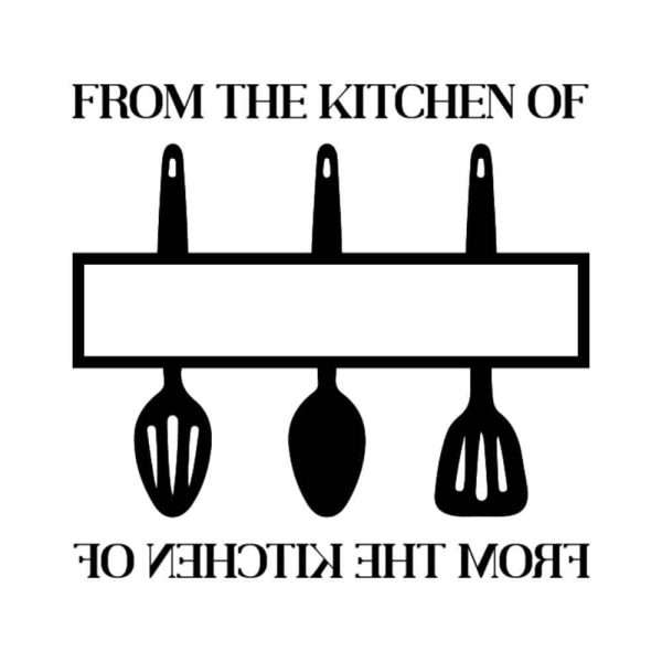 From The Kitchen Of Split Monogram