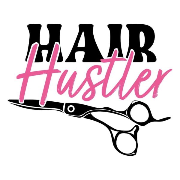 Hair Hustler Scissior Pink