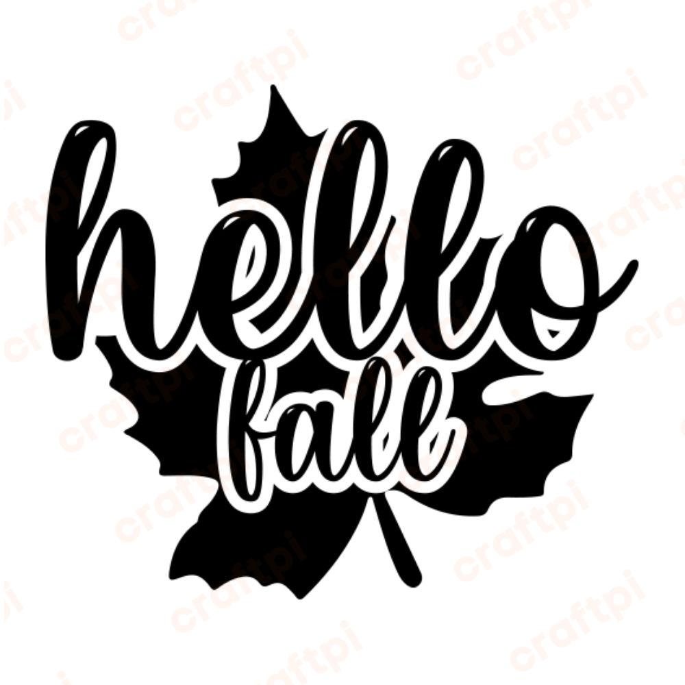 Hello Fall leaves