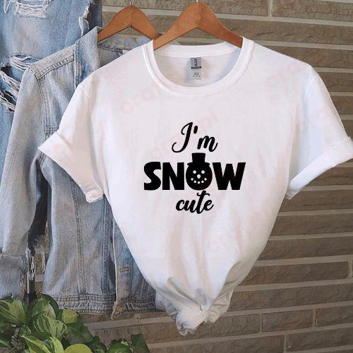 Im Snow Cute with Snowman2