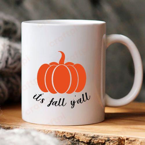 It is Fall Yall Pumpkin 6