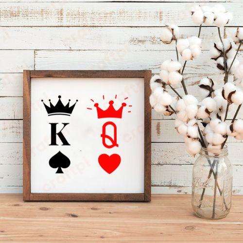 King of Spades Queen Of Hearts 5