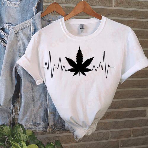 Marijuana Leaf Heartbeat 2