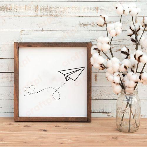 Paper Airplane Heart 5