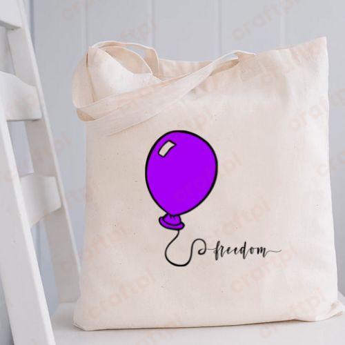Purple Freedom Baloon 3