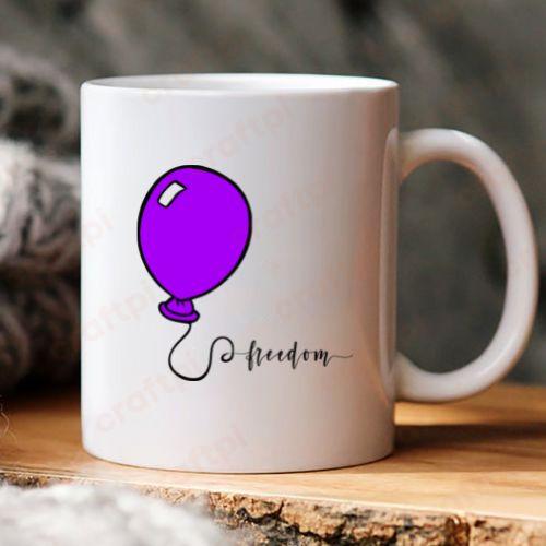 Purple Freedom Baloon 6