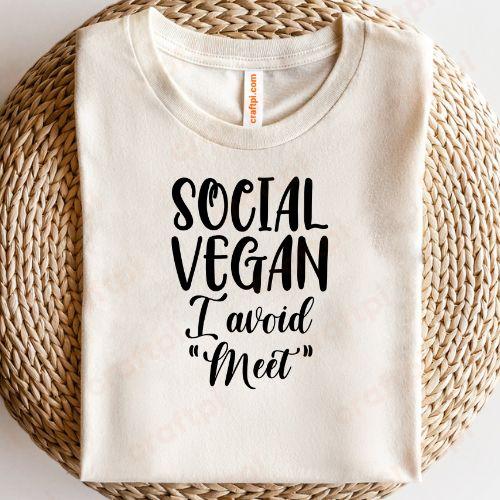 Social Vegan I Avoid Meet 1