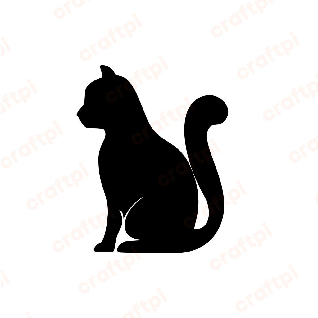 Free Cat SVG, PNG, JPG Files | Craftpi