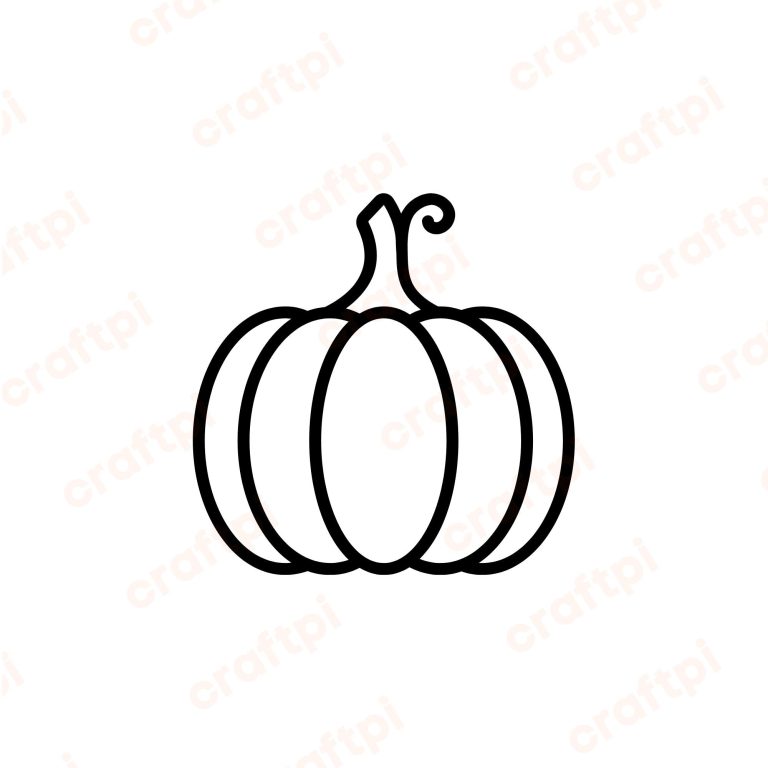 Free Pumpkin SVG, PNG, JPG Files | Craftpi