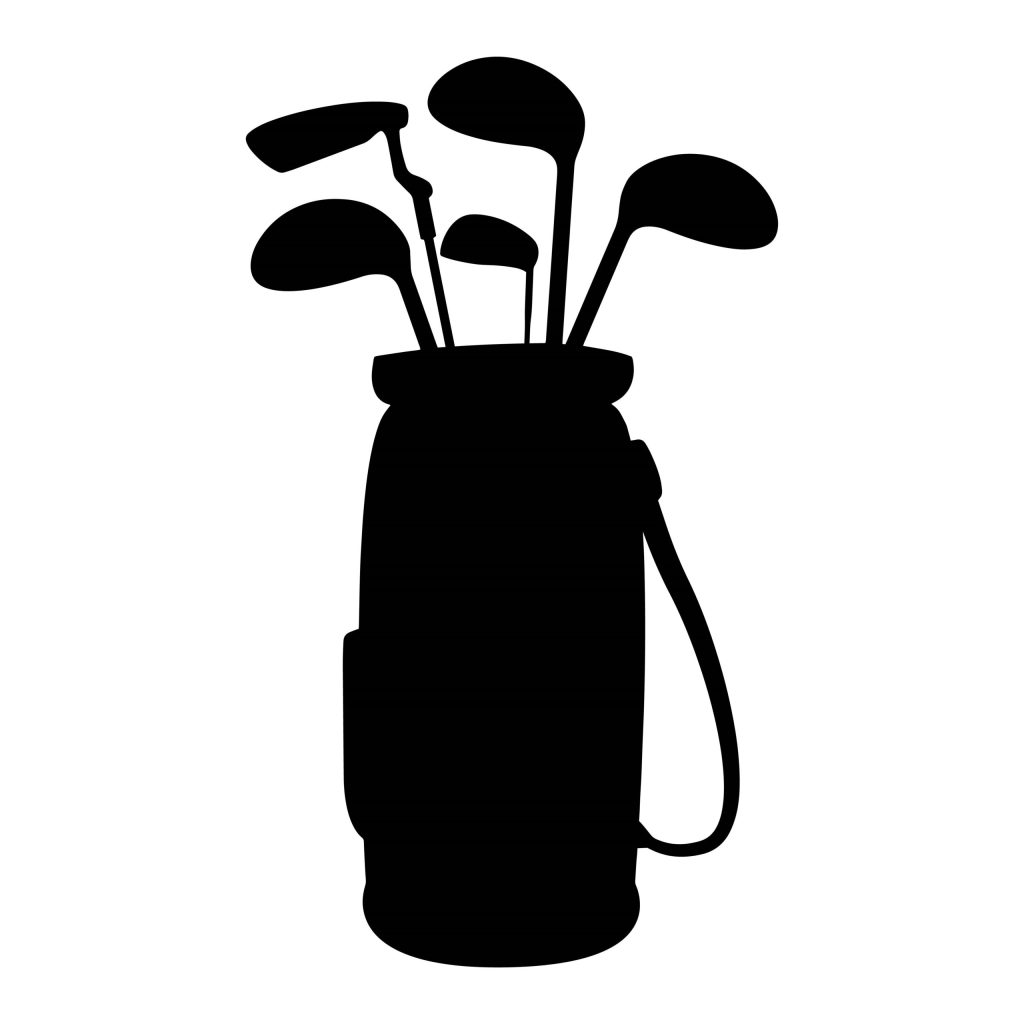 Golf Bag SVG, PNG, JPG, PSD, DXF Files | Craftpi