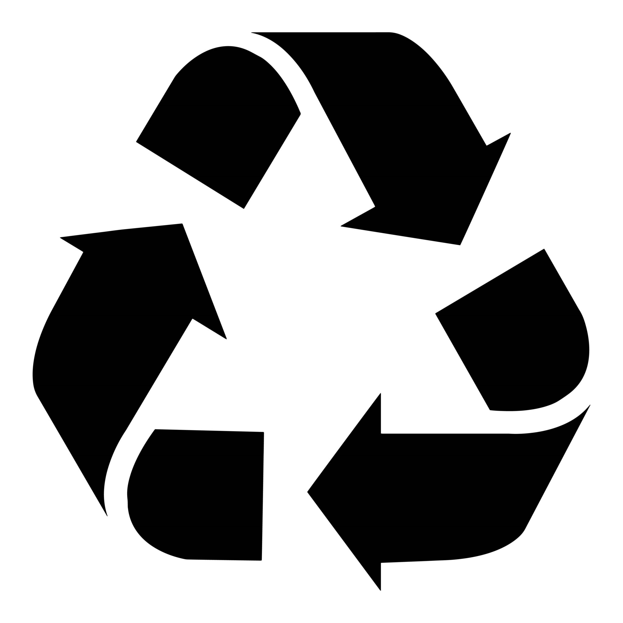 Recycle Symbol SVG, PNG, JPG, PSD, DXF Files | Craftpi