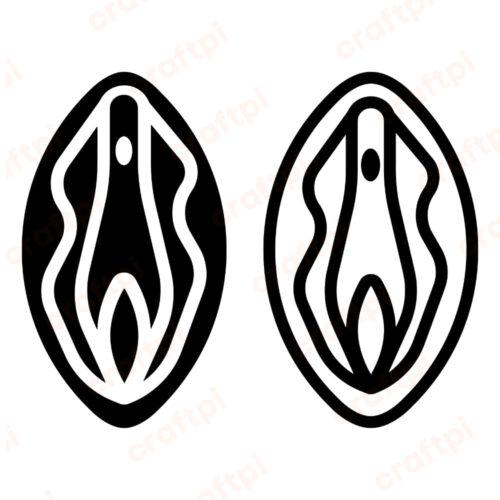 Vagina Shapes Svg Png Psd Dxf Files Craftpi