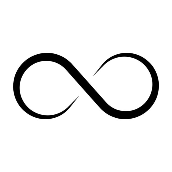 Open Infinity Symbol SVG, PNG, PSD, JPG, DXF Files | Craftpi