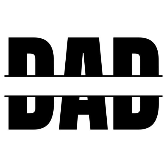 Stacked Dad SVG, PNG, JPG, PSD, DXF Files | Craftpi