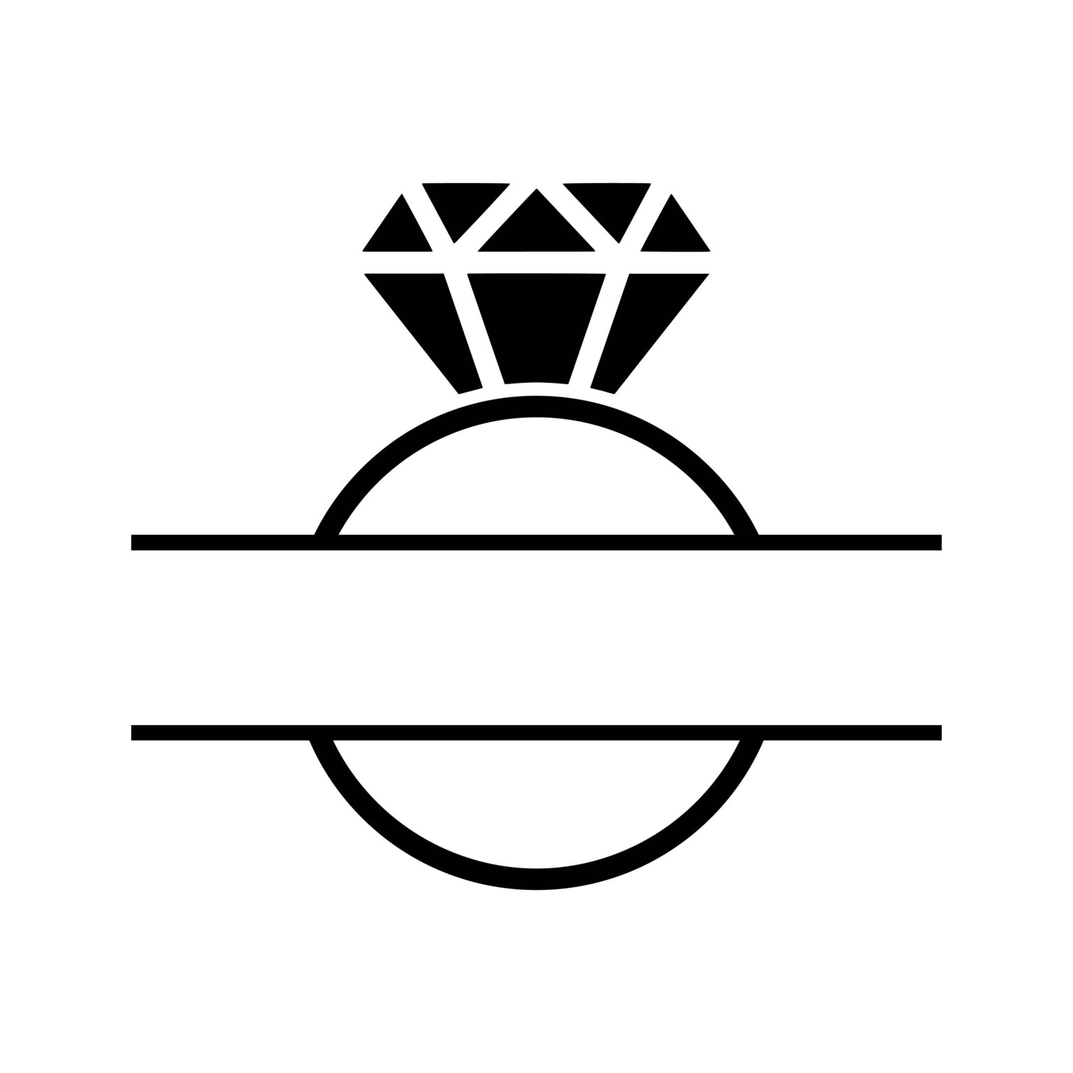 Wedding Rings Bundle PNG, JPG, SVG, PSD, DXF Files | Craftpi