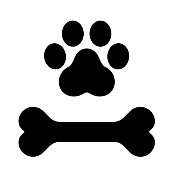 Dog Paw Tracks SVG, PNG, JPG, PSD, DXF Files | Craftpi