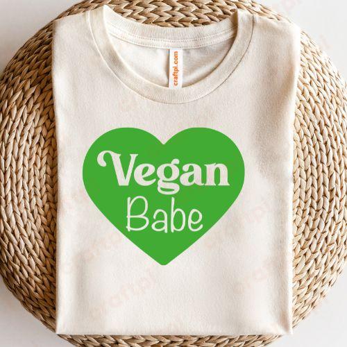 Vegan Babe Heart 1