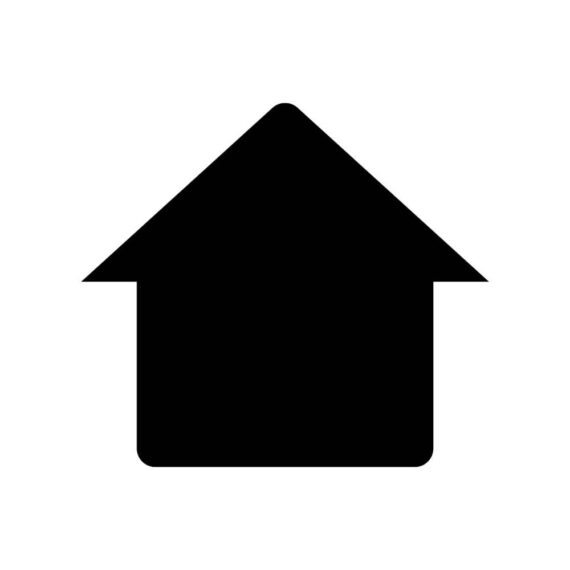 Basic House Silhouette SVG, PNG, JPG, PDF Files | Craftpi