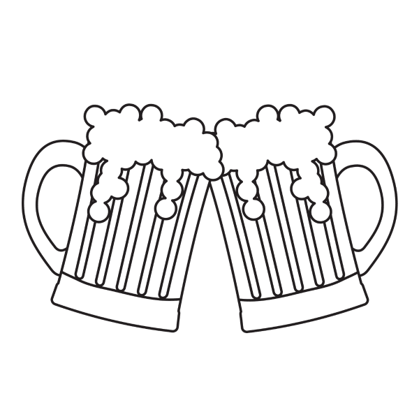 beer mugs cheer