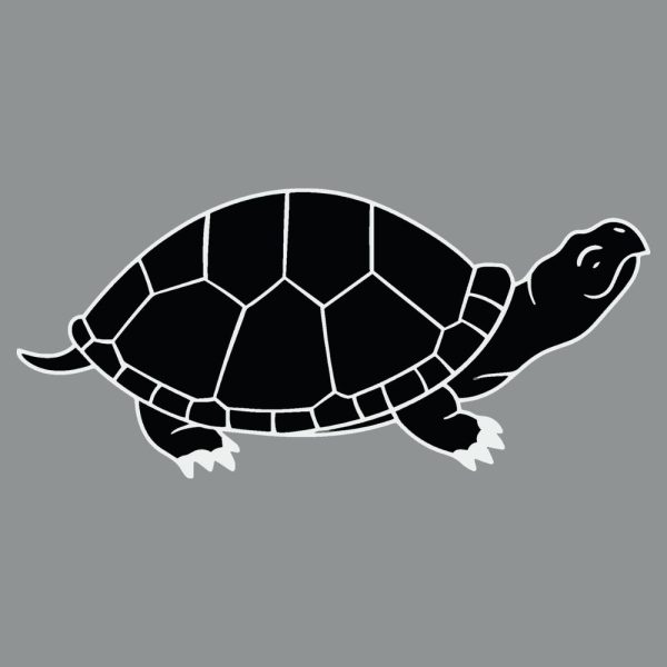black and white turtle svg ur1259m1
