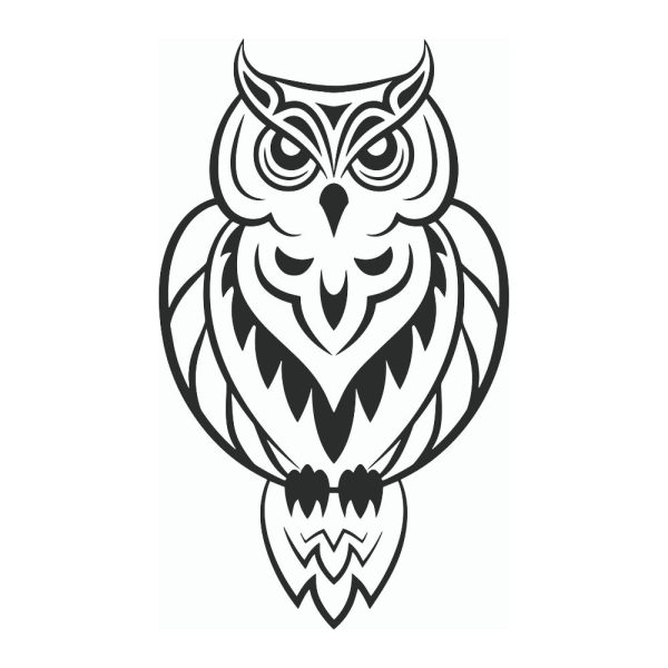 black owl svg ur1390m1